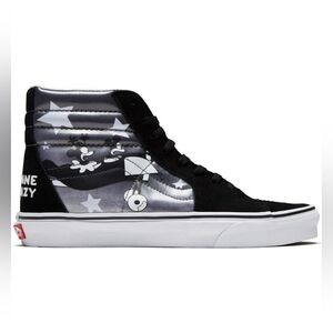 Vans × Disney Unisex Ski8-Hi Plane Crazy Sneaker M10.5 WN12
